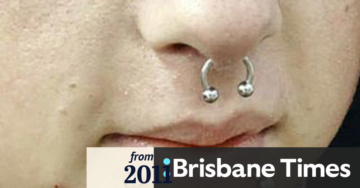 'Our right' Students rebel over body piercing rules